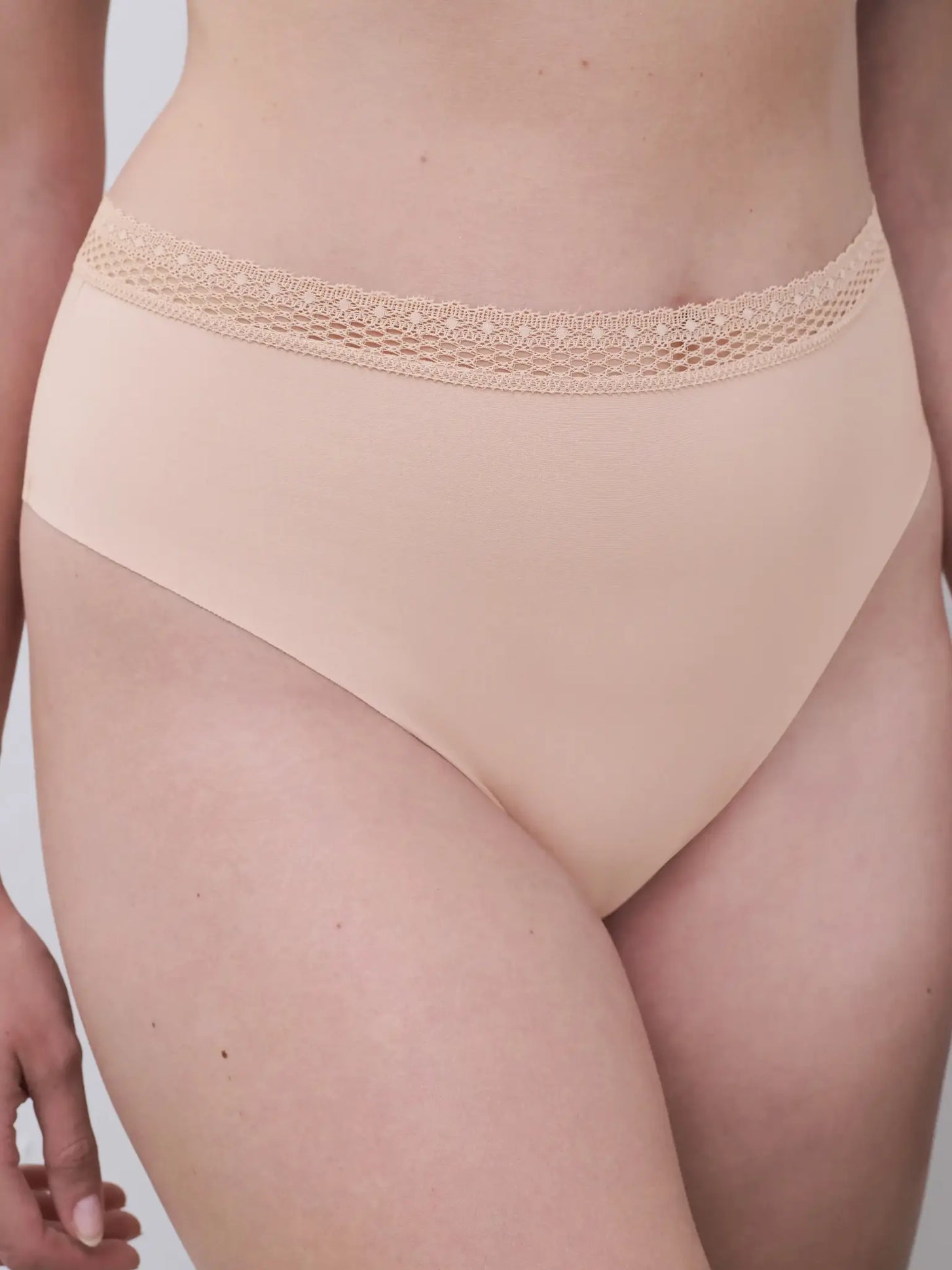 Chantelle Chantelle dames kanten highwaist slip modal - Cozy Chic