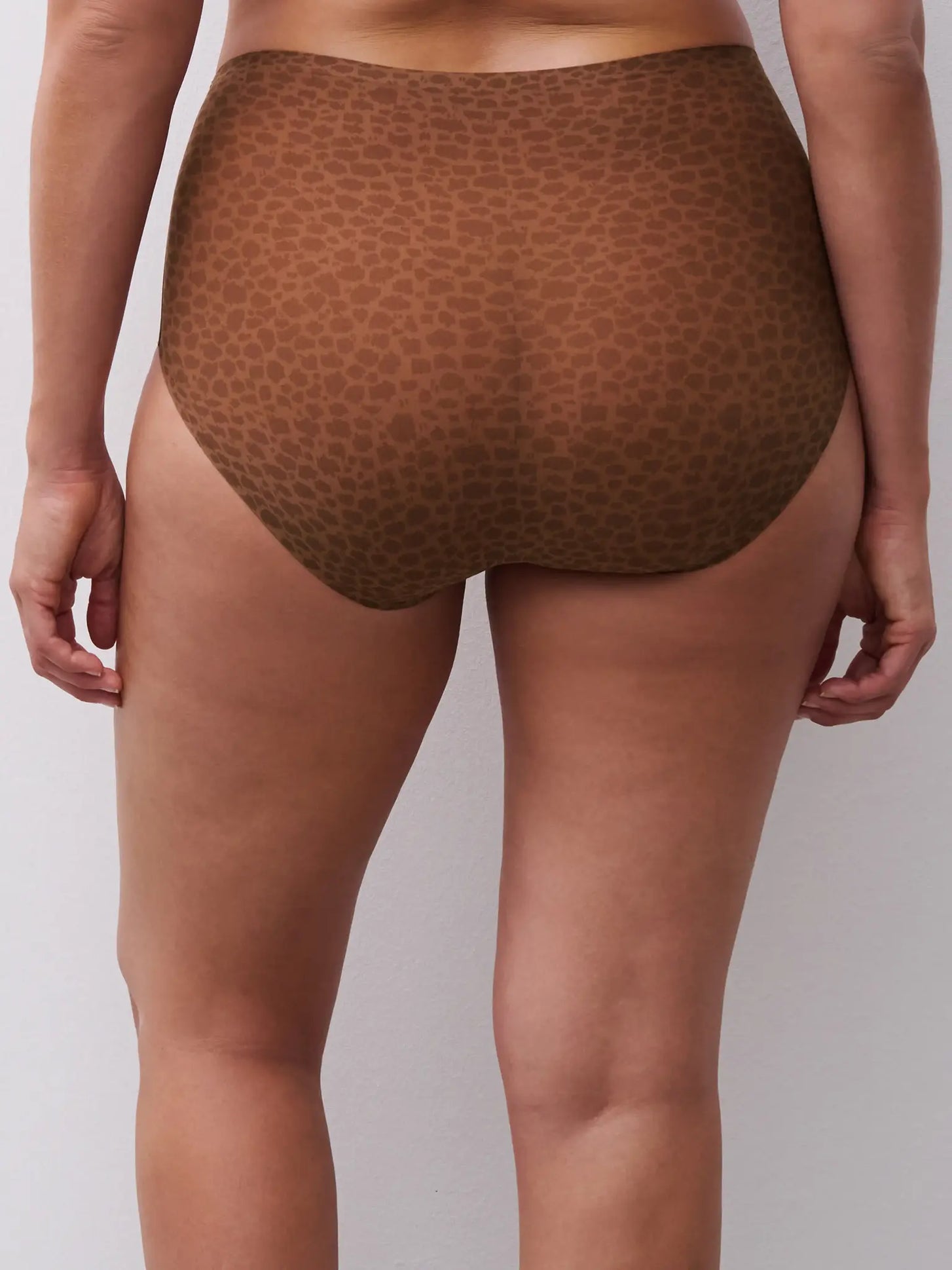 Chantelle Chantelle naadloze taille slip - Soft Stretch - High waist brief - Wild Brown