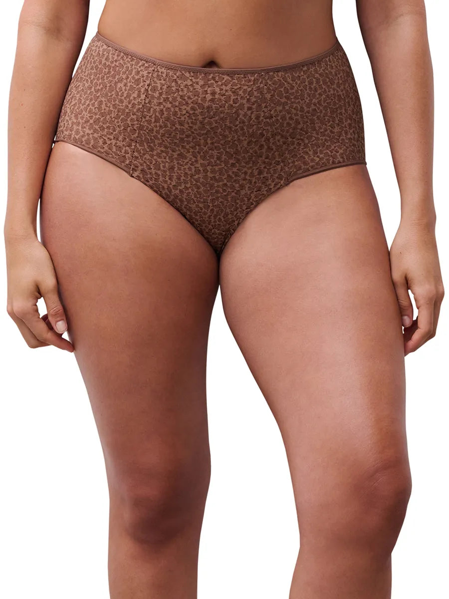 Chantelle Chantelle Norah high waist taille dames slip - Kant