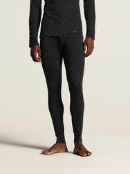 Zwart | voor | Vooraanzicht op model, zwart – Craft thermobroek heren - Thermal Baselayer