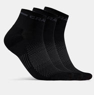 Craft Craft 3-paar quarter sport sokken Core Dry