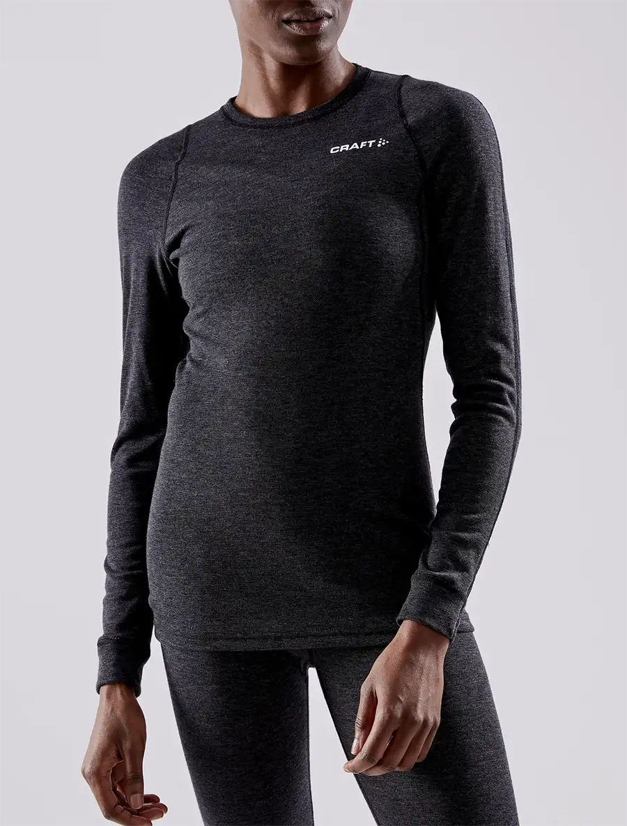 Craft Craft Extra warm Merino wollen Thermoshirt dames - Lange Mouw