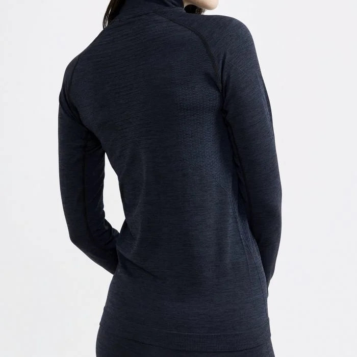 Craft Craft Thermoshirt dames lange mouw met rits - Core dry