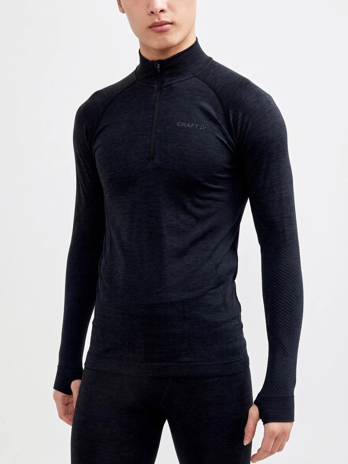Craft Craft thermoshirt heren lange mouw met rits - Core dry