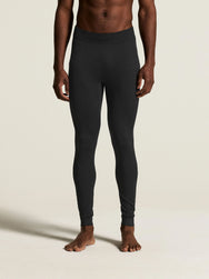 Zwart | voor | Vooraanzicht op model, zwart – Craft extra warme thermobroek heren - Warm Comfort