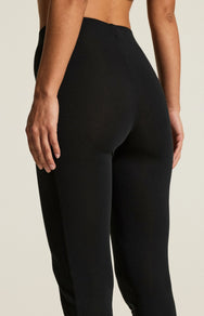 Zwart | detail | Detail broek achterkant, zwart – Craft thermoset dames shirt en broek - Thermal Baselayer