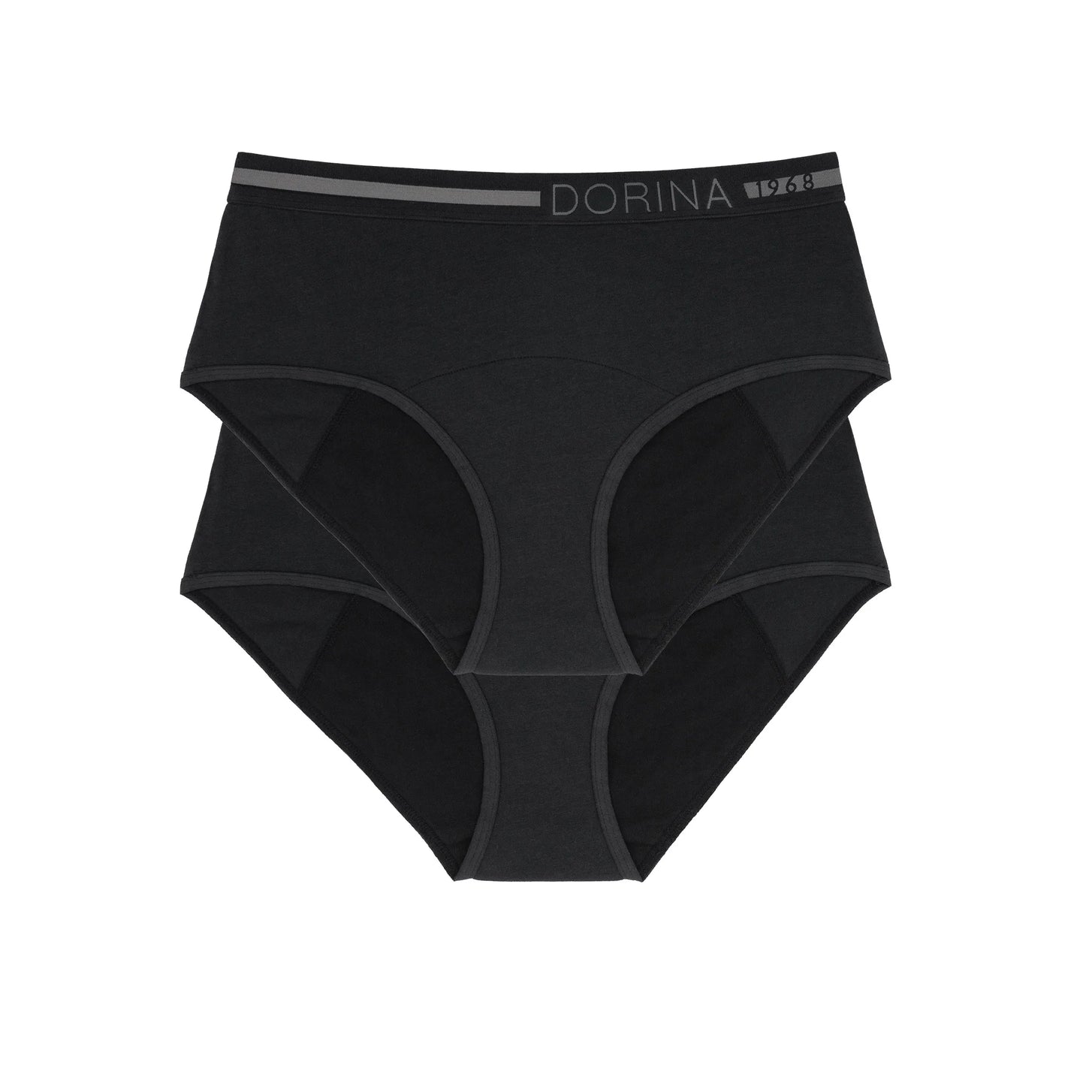 Dorina Dorina 2-pack Menstruatie Midi Slip - Menstruatieondergoed