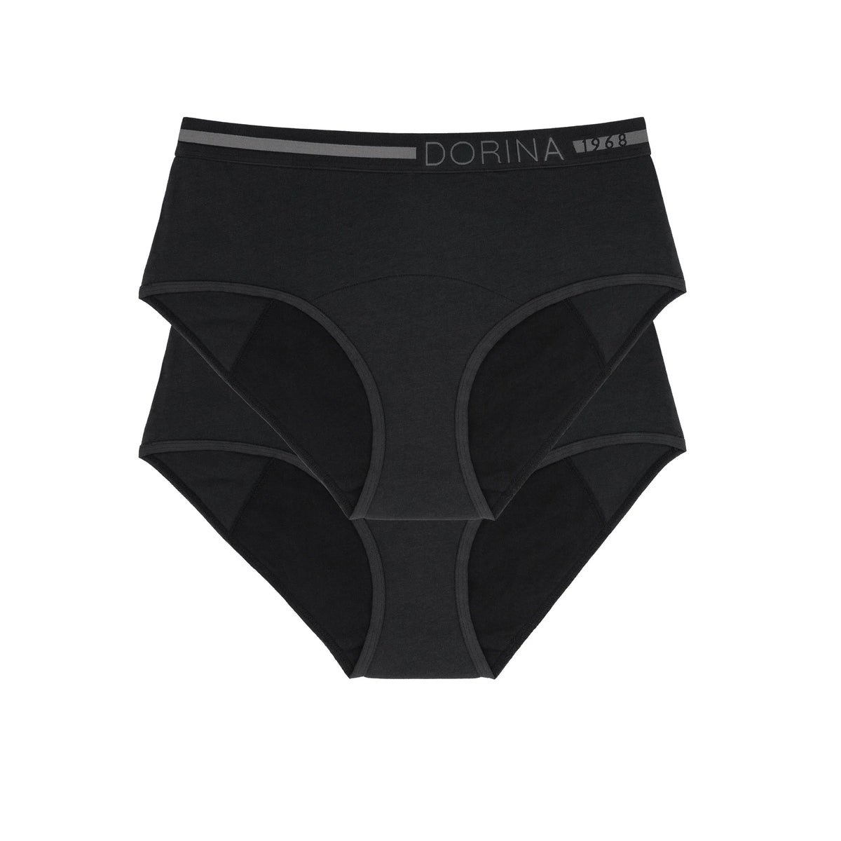 Dorina Dorina 2-pack Menstruatie Midi Slip - Menstruatieondergoed