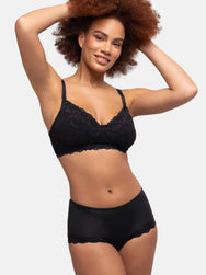 Dorina Dorina 2-pack midi slip dames kant - Evie
