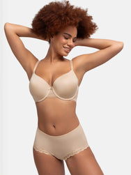 Dorina Dorina 2-pack midi slip dames kant - Evie