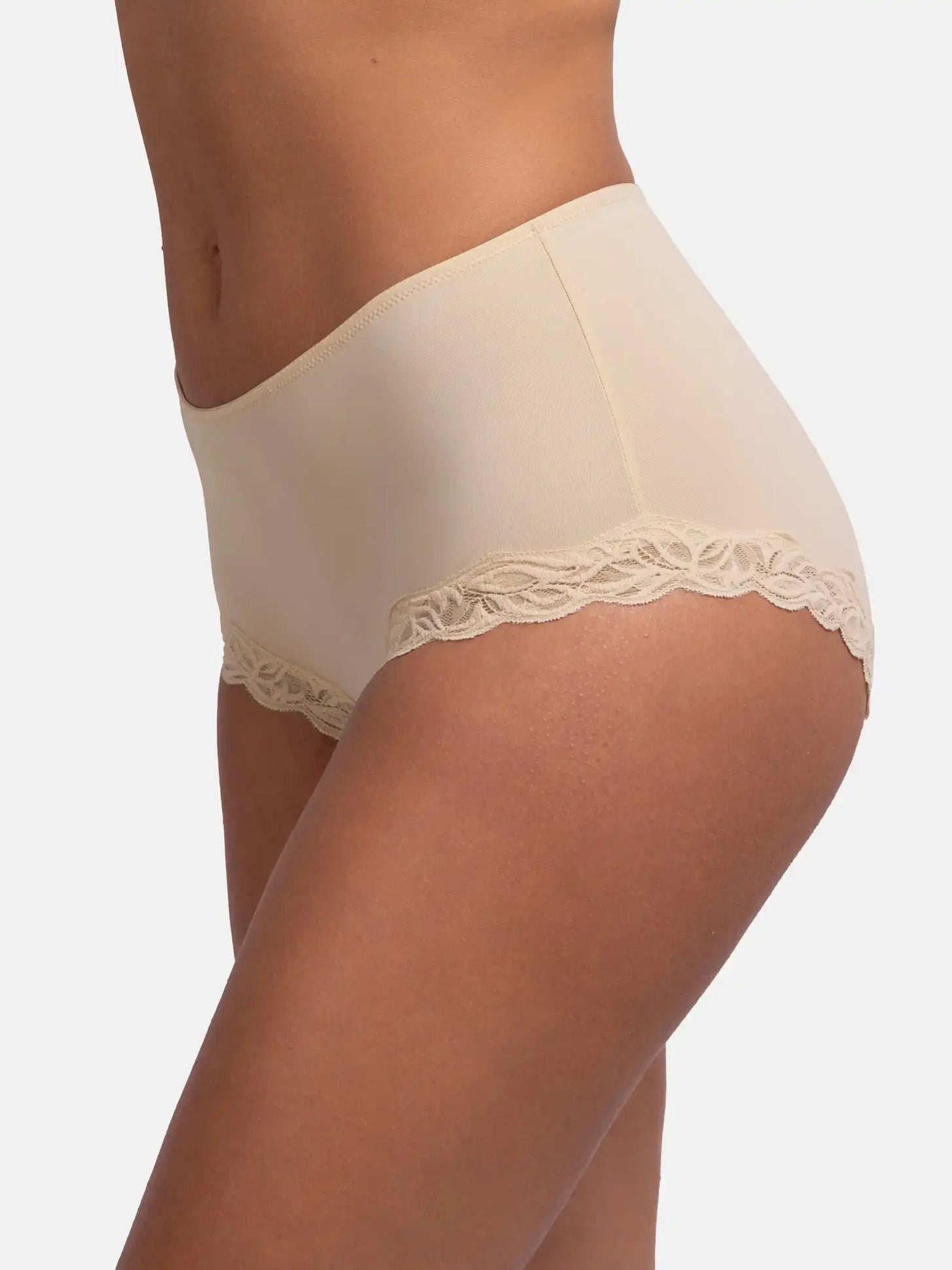Dorina Dorina 2-pack midi slip dames kant - Evie