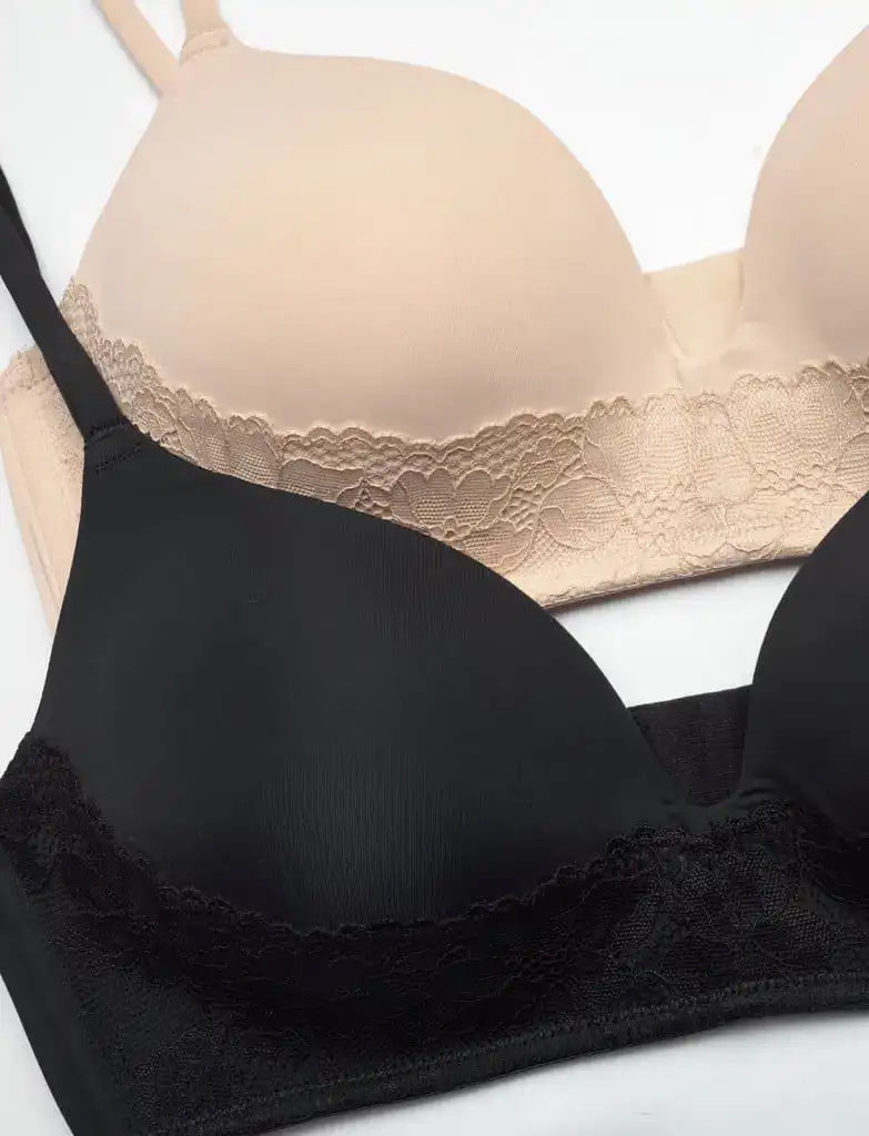 Dorina Dorina 2-pack voorgevormde BH zonder beugel - Fili Lace