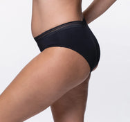 Dorina Dorina 3-pack Dames slips zwart biologisch katoen - Gianna