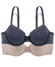 Dorina Dorina BH 2-Pack - Louise - T-shirt / Beugel BH's