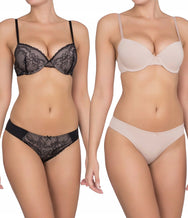 Dorina Dorina BH's 2-Pack Chloe - T-shirt BH - Licht gevuld