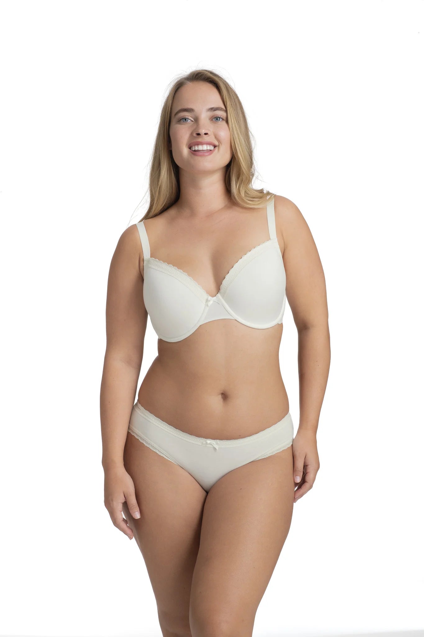 Dorina Dorina BH's 2-Pack Katoen - Lila - Kant