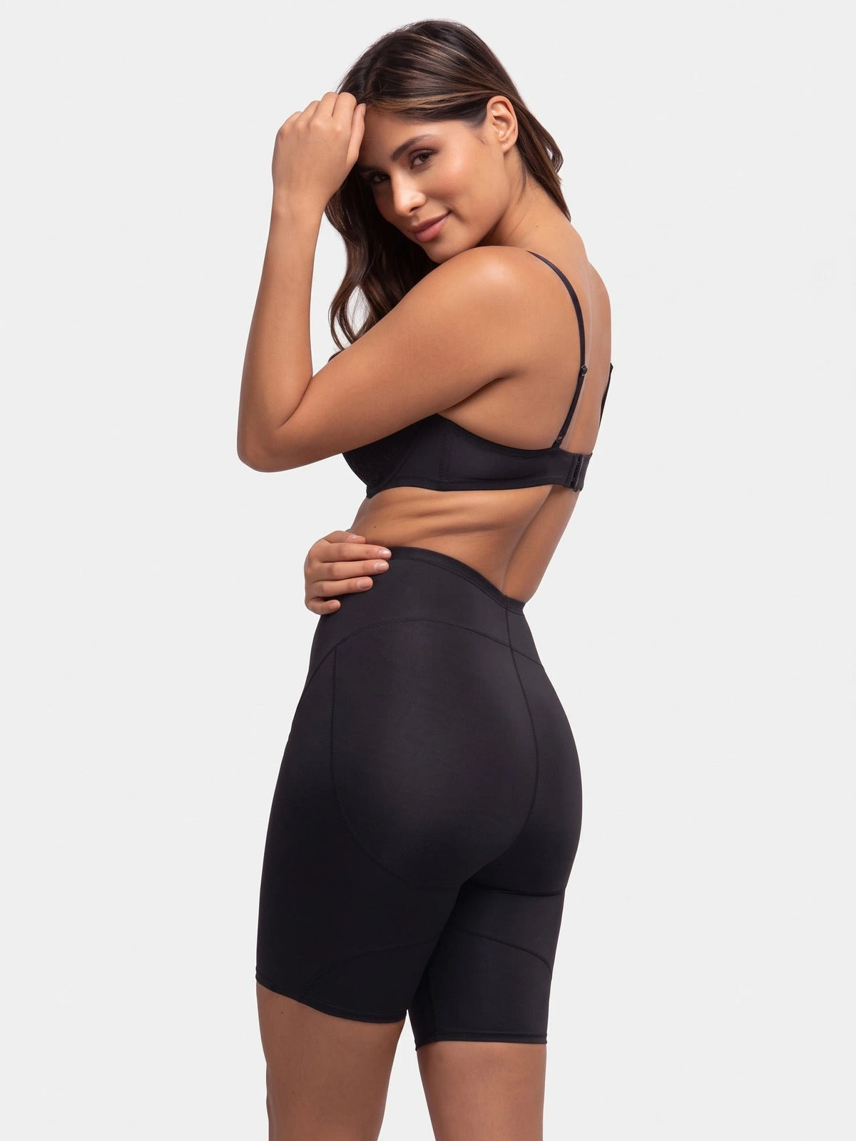 Dorina Dorina Corrigerende boxershort dames lange pijpjes - Medium control