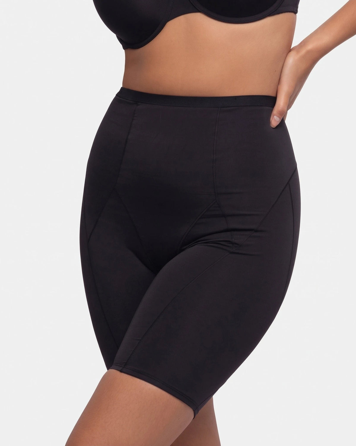 Dorina Dorina Corrigerende boxershort dames lange pijpjes - Medium control