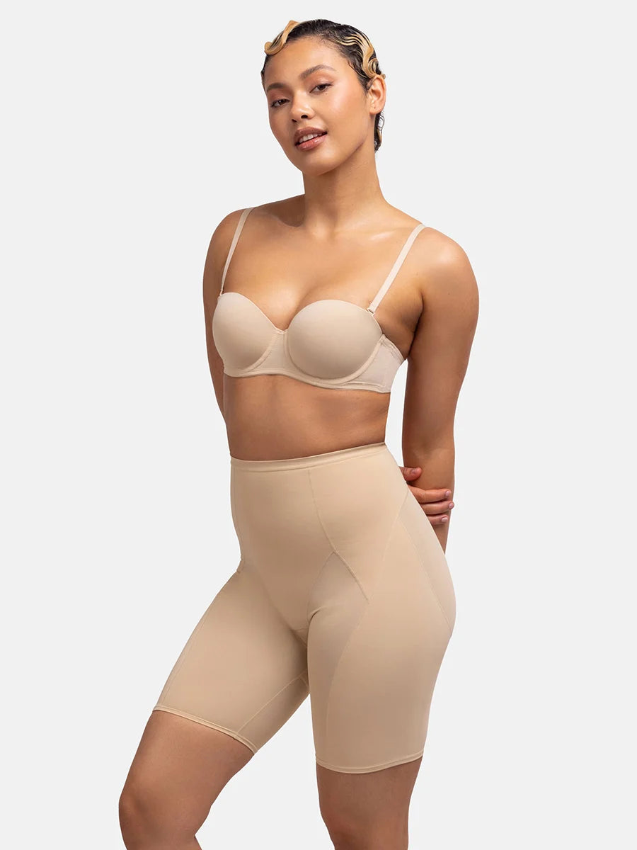 Dorina Dorina Corrigerende boxershort dames lange pijpjes - Medium control