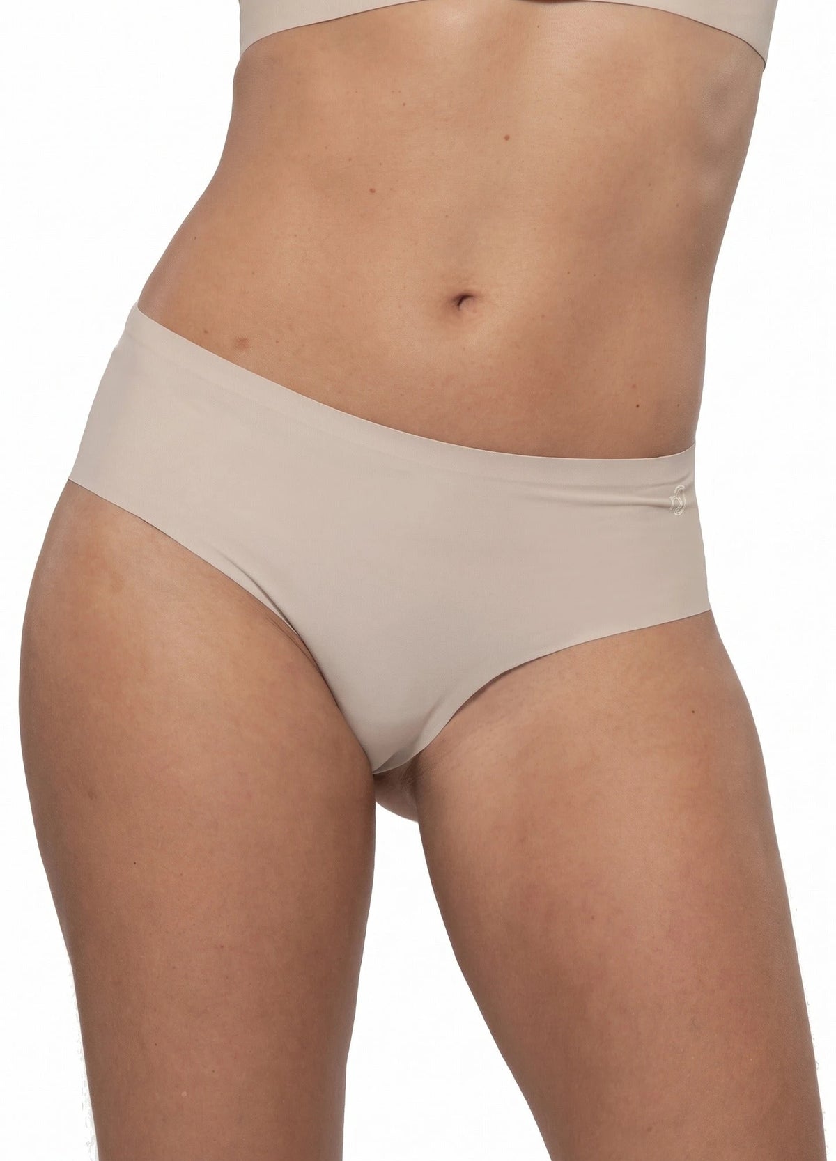 Huidskleur | voor | Vooraanzicht, huidskleur – Dorina naadloze slip Airlite Eco - Hipster Classic