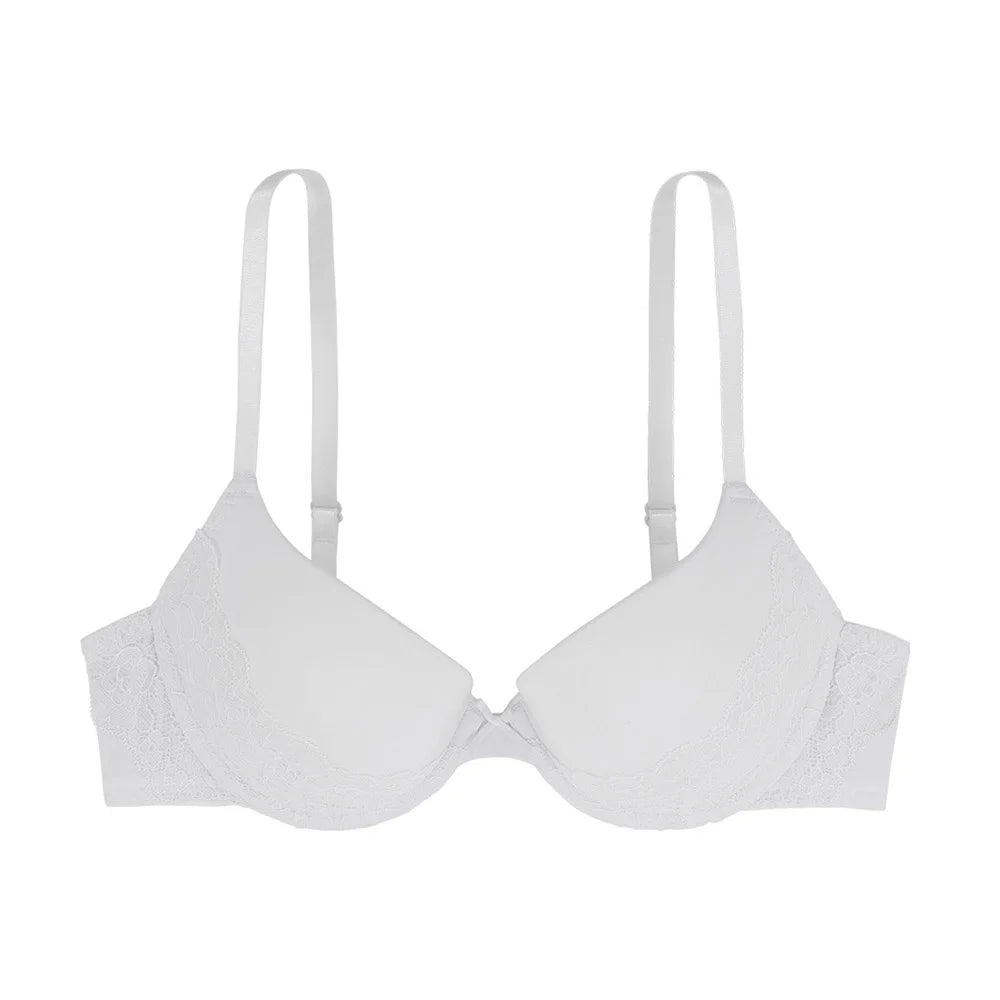 Dorina Dorina Push up BH - Coral - Lexi - Wit