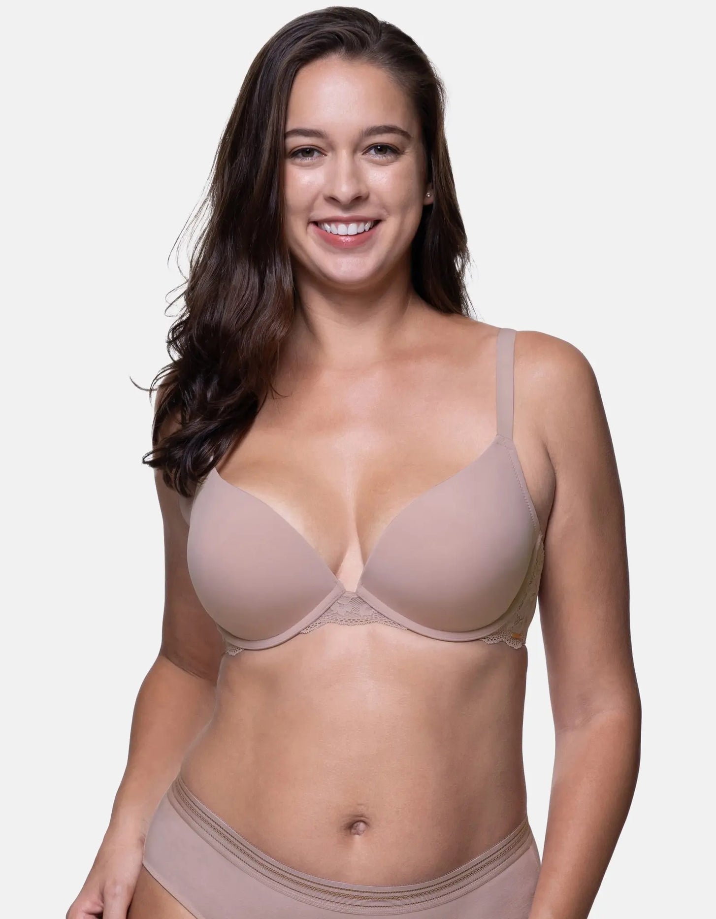 Dorina Dorina Push up / Plunge BH - Rosa