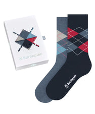 Falke Burlington 2-paar dames sokken - Cadeau verpakking