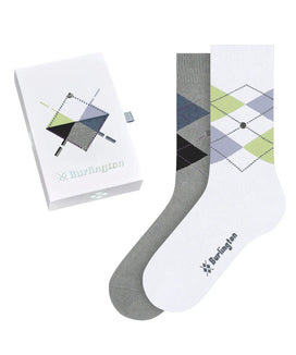 Falke Burlington 2-paar dames sokken - Cadeau verpakking