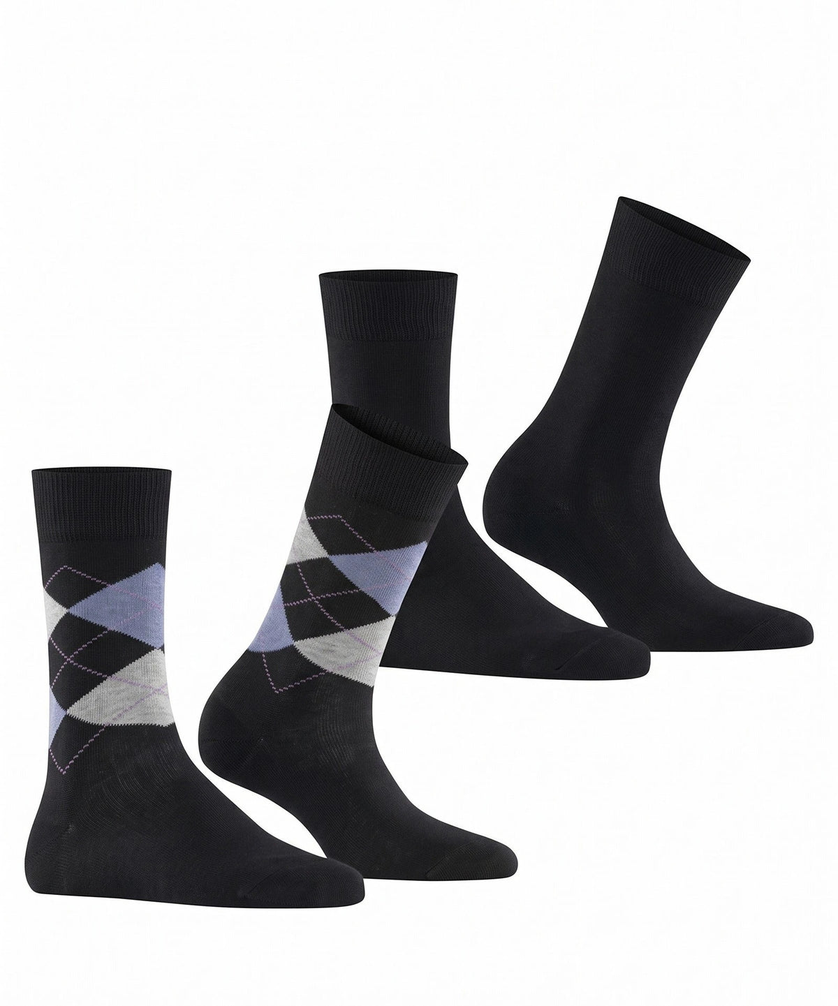 Falke Burlington 2-paar everyday dames sokken katoen