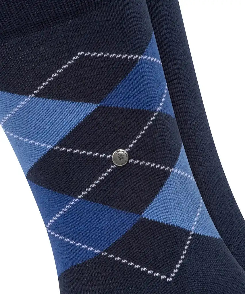 Falke Burlington 2-paar mix Everyday heren sokken - Argyle
