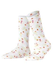 Falke Burlington Floral Romance - Dames Sokken - Katoen