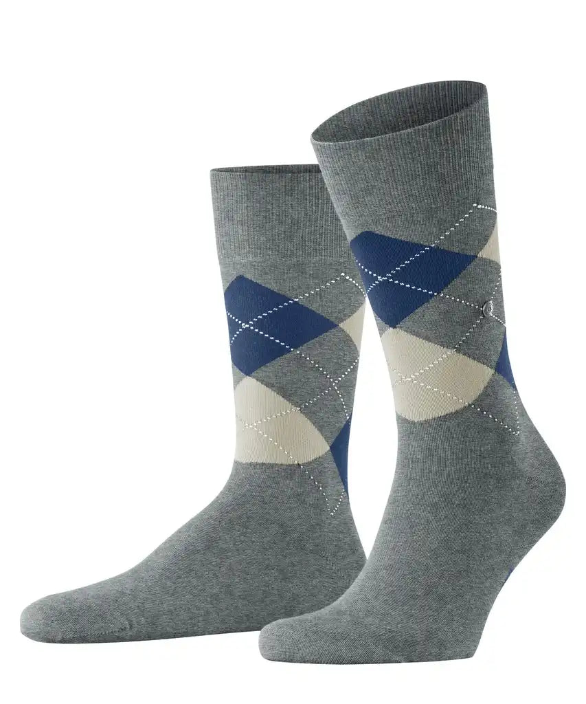 Falke Burlington King Hoge Heren Sokken - Katoen