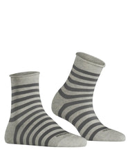 Falke Burlington Swansea dames korte sokken - Biologisch katoen