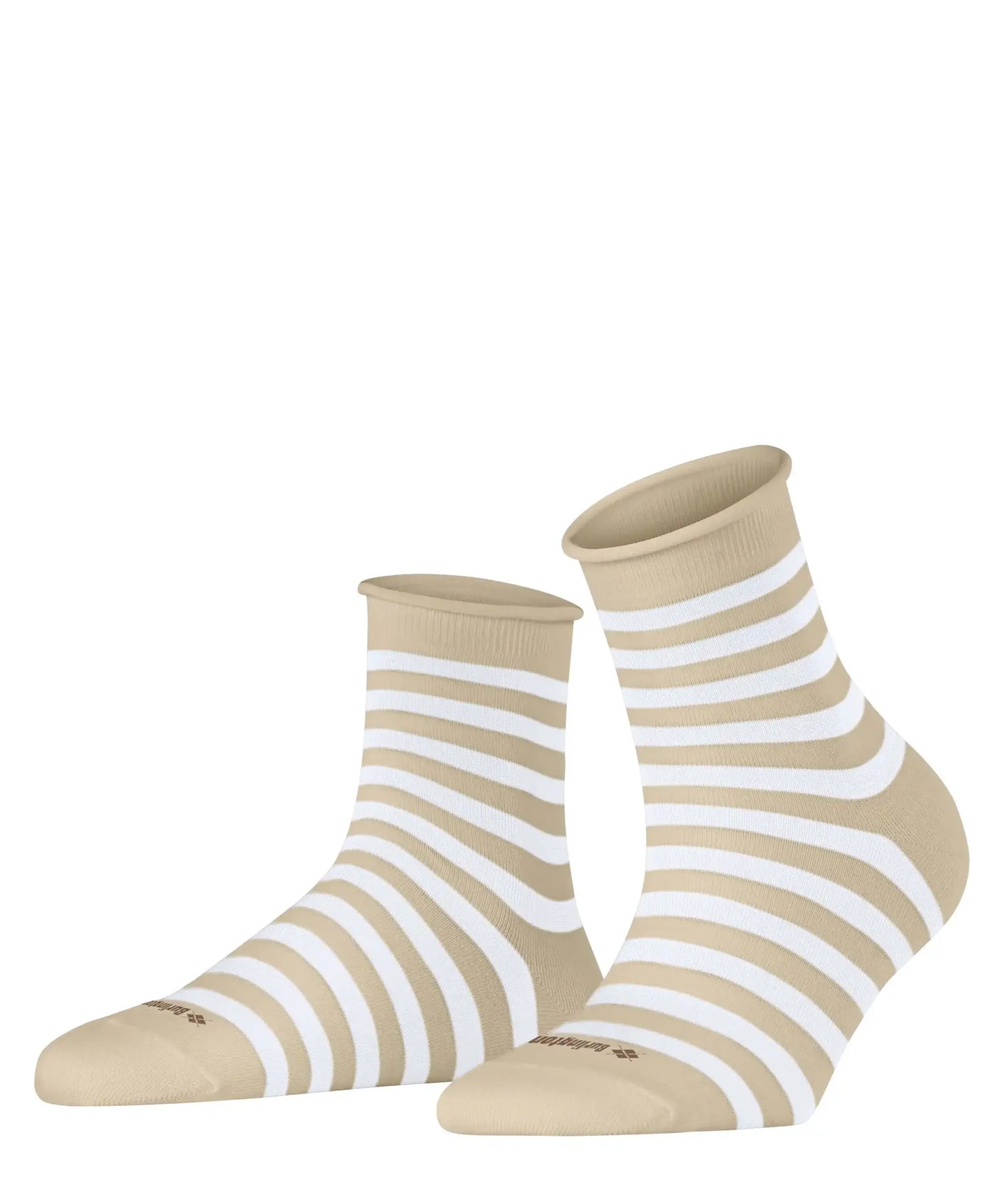 Falke Burlington Swansea dames korte sokken - Biologisch katoen