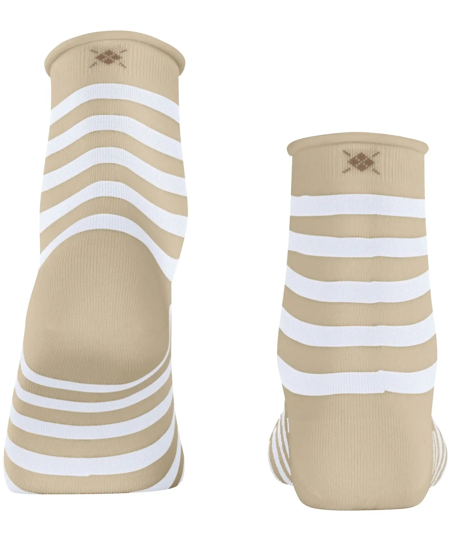 Falke Burlington Swansea dames korte sokken - Biologisch katoen