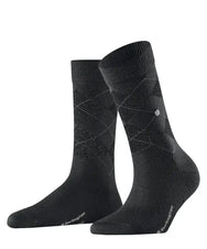 Falke Burlington Wollen dames Lurex glitter sokken - Marylebone