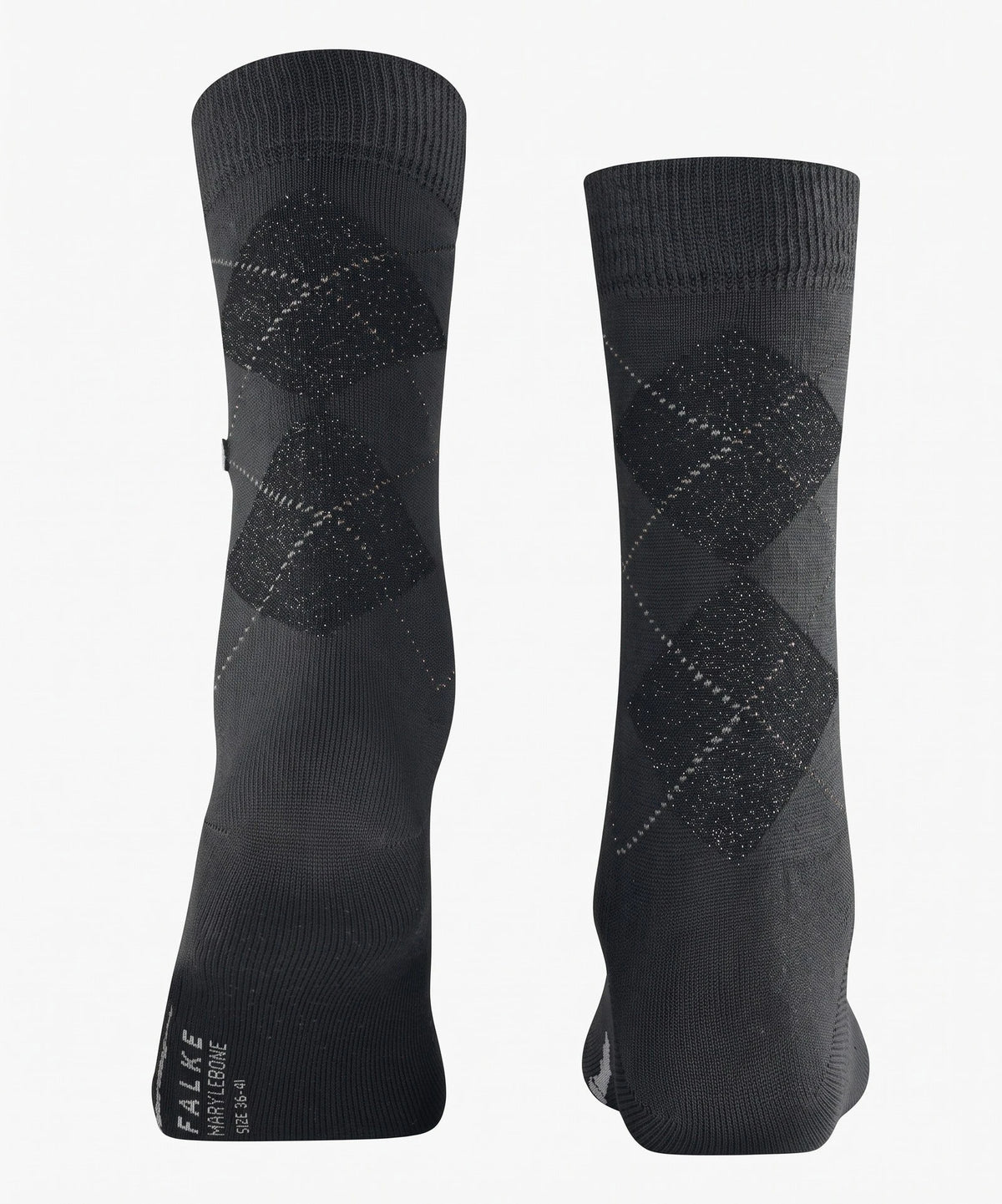 Falke Burlington Wollen dames Lurex glitter sokken - Marylebone