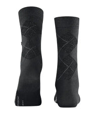 Falke Burlington Wollen dames Lurex glitter sokken - Marylebone