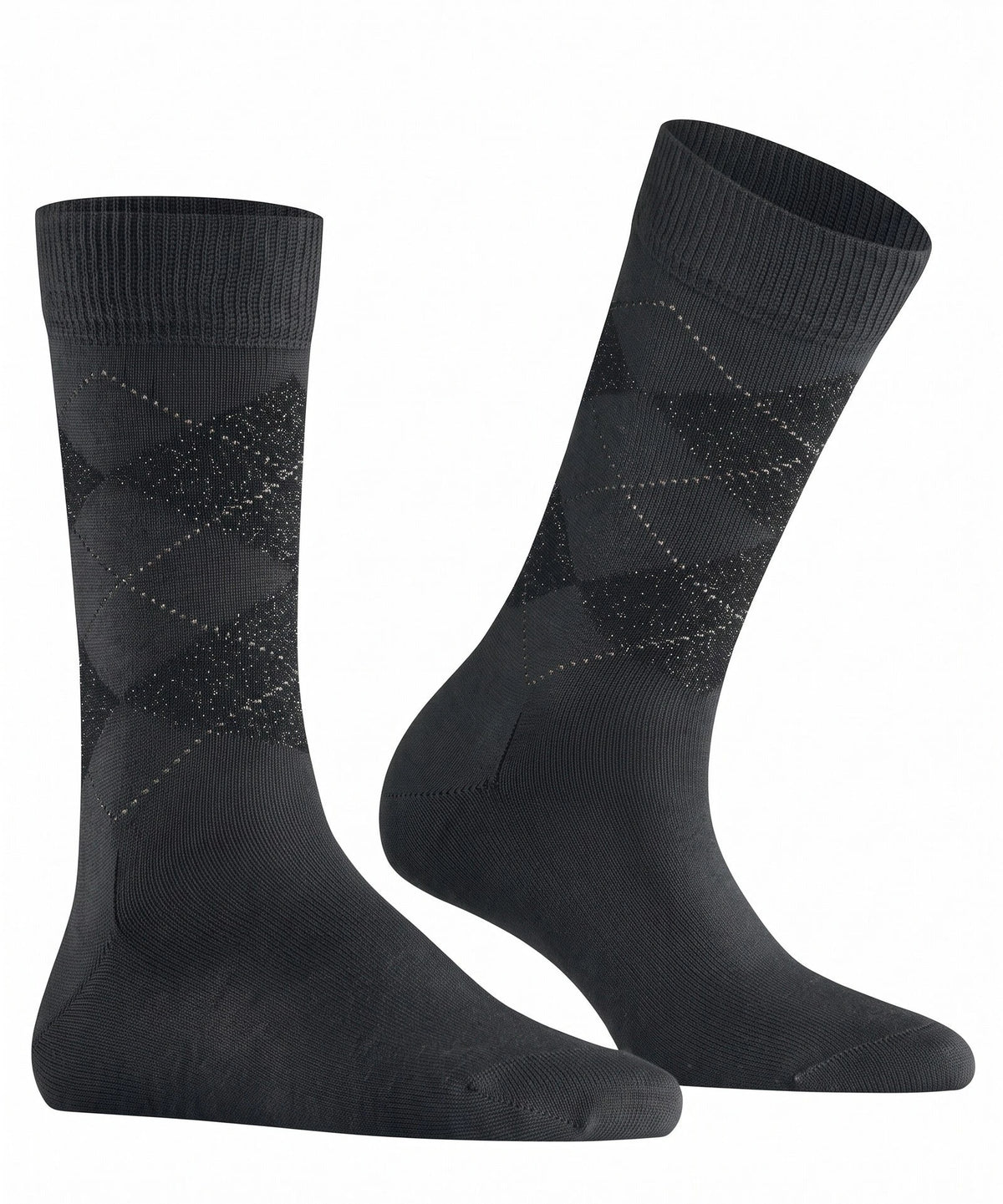 Falke Burlington Wollen dames Lurex glitter sokken - Marylebone