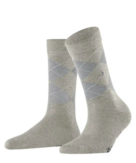 Falke Burlington Wollen dames Lurex glitter sokken - Marylebone