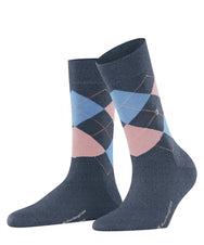 Falke Burlington Wollen dames sokken - Marylebone