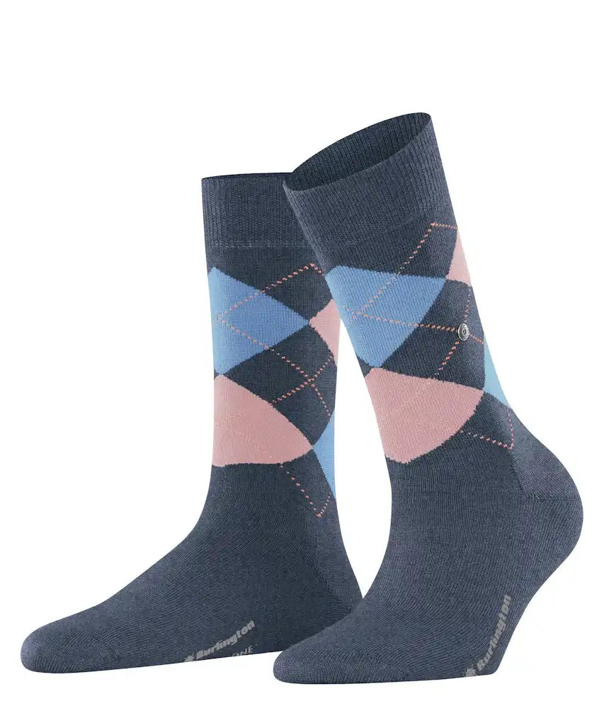 Falke Burlington Wollen dames sokken - Marylebone