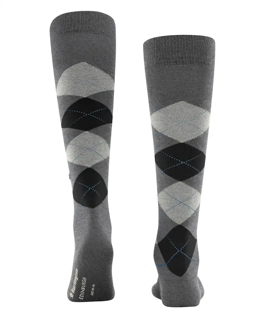 Falke Burlington Wollen kniekous heren - Edinburgh