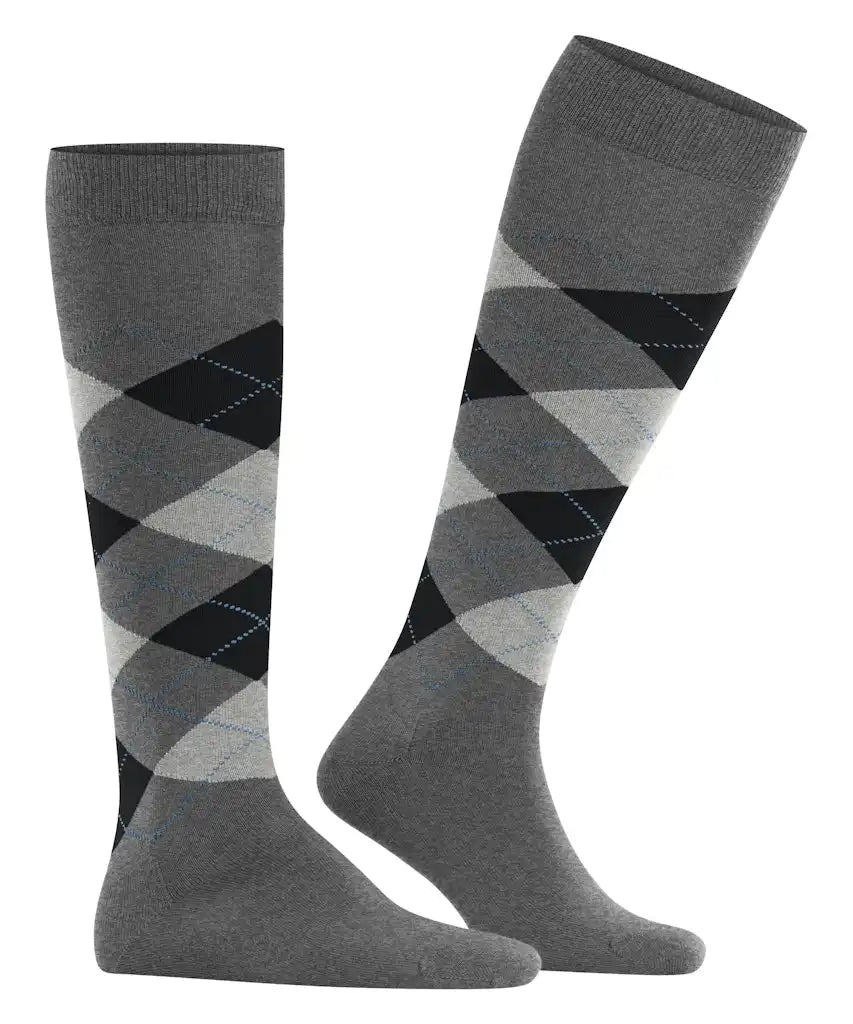 Falke Burlington Wollen kniekous heren - Edinburgh