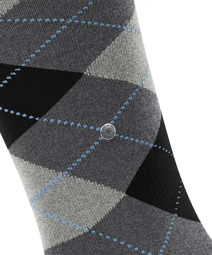 Falke Burlington Wollen kniekous heren - Edinburgh