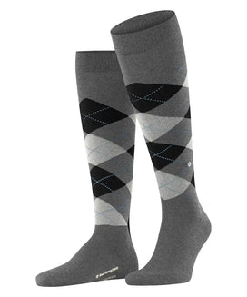 Falke Burlington Wollen kniekous heren - Edinburgh