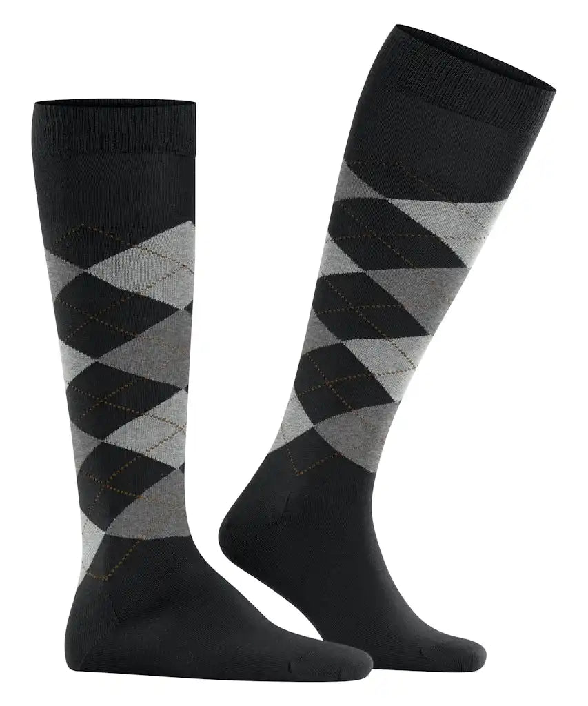 Falke Burlington Wollen kniekous heren - Edinburgh