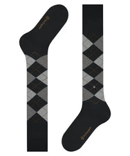 Falke Burlington Wollen kniekous heren - Edinburgh