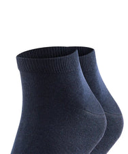 Falke FALKE 2-paar Happy heren sneaker/quarter sokken