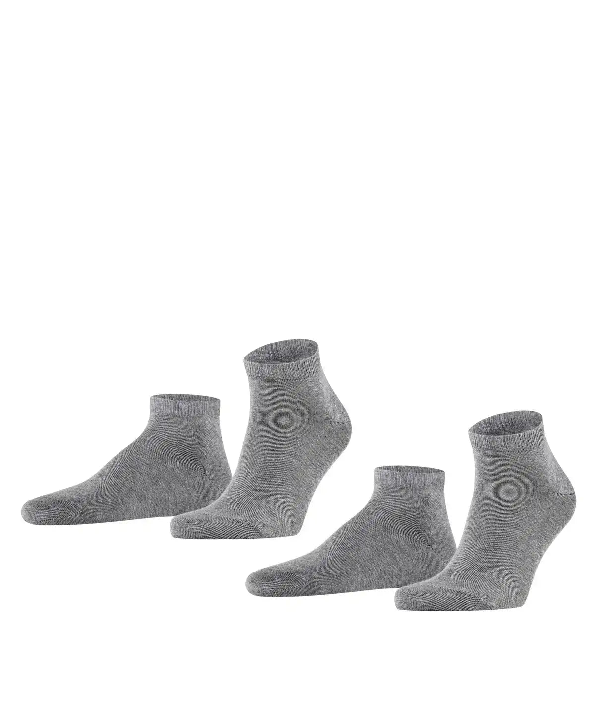 Falke FALKE 2-paar Happy heren sneaker/quarter sokken